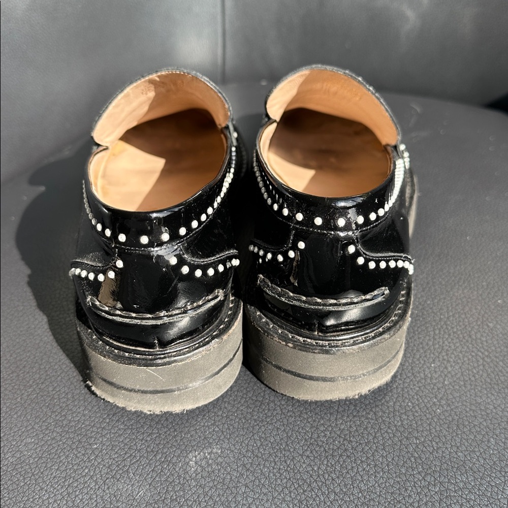 Stuart Weitzman Parker Lift Mini Pearl Loafer - Picture 4 of 6